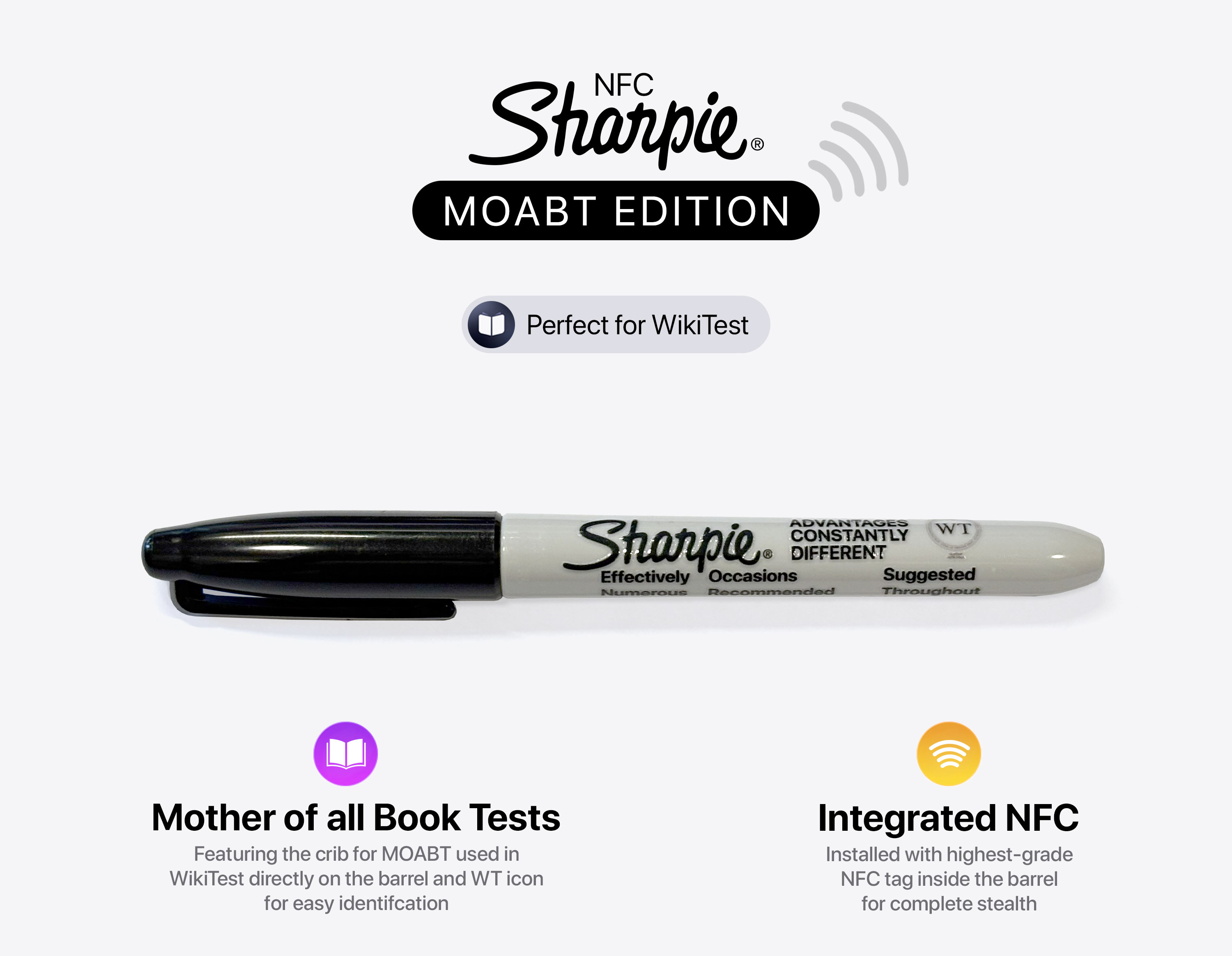 NFC Sharpie MOABT Edition