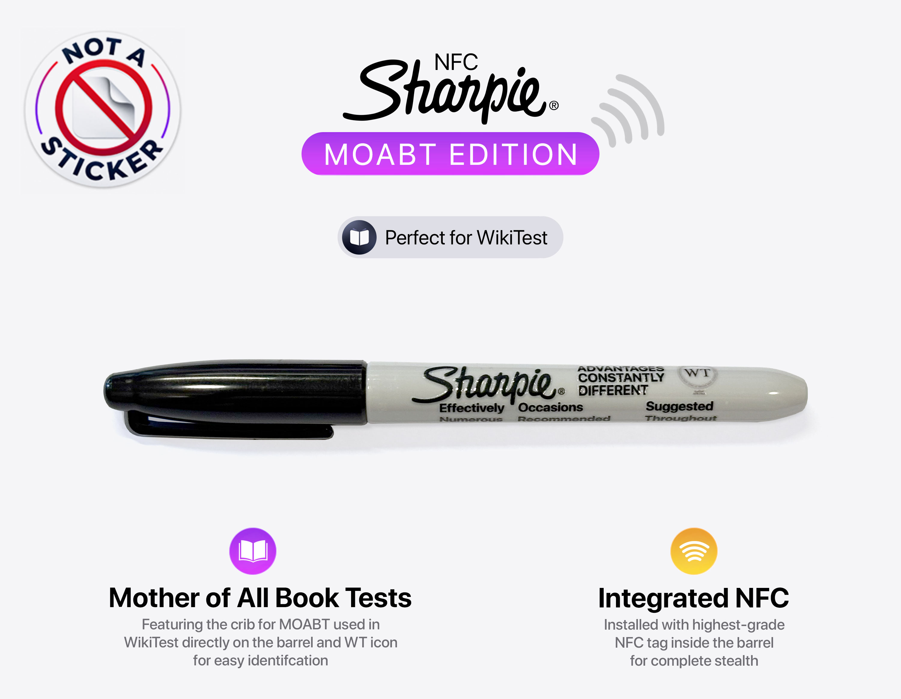 NFC Sharpie MOABT Edition